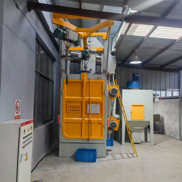 醫療器械-304不銹鋼材質雙吊鉤拋丸機